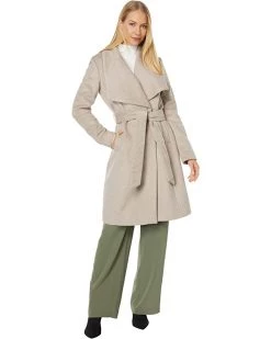 Cole Haan Slick Wool Wrap Coat w/ Exaggerated Collar | Coats & Outerwear 7 Cole Haan Slick Wool Wrap Coat w/ Exaggerated Collar | Coats & Outerwear -Nine West Shop 61GhBD4X29L. AC SR736920