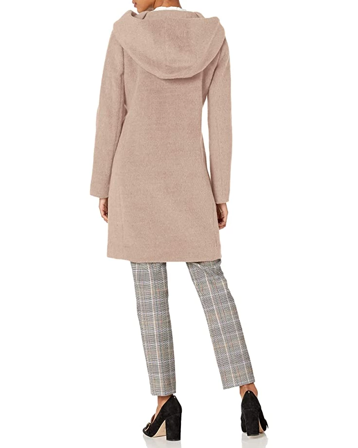 Cole Haan Women's Alpaca Blend Dropped Shoulder Coat | Coats & Outerwear 2 Cole Haan Women's Alpaca Blend Dropped Shoulder Coat | Coats & Outerwear - Image 2