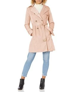 Cole Haan Women's Classic Belted Trench Coat | Coats & Outerwear -Nine West Shop 71GxaeUjgsL. AC SR736920