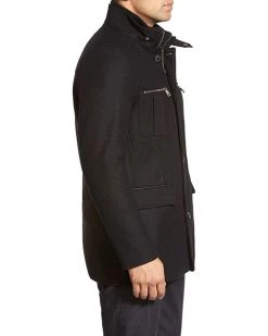 Cole Haan Wool Melton Coat With Nylon Bib | Coats & Outerwear -Nine West Shop 71vd1oudiWL. AC SR736920