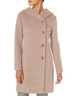 Cole Haan Women's Alpaca Blend Dropped Shoulder Coat | Coats & Outerwear