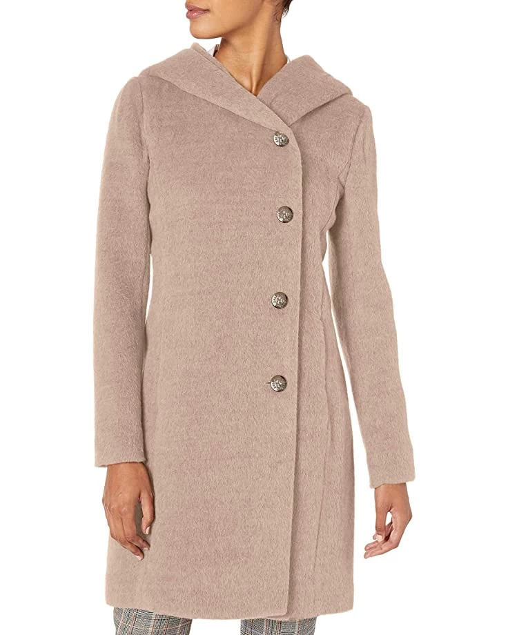 Cole Haan Women's Alpaca Blend Dropped Shoulder Coat | Coats & Outerwear 1 Cole Haan Women's Alpaca Blend Dropped Shoulder Coat | Coats & Outerwear