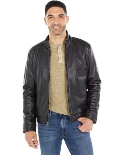 Cole Haan 26" Clean Moto Jacket | Coats & Outerwear