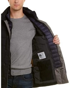 Cole Haan Men's Quilted Jacket with Light Weight Bib | Coats & Outerwear -Nine West Shop 81cOZ5LML0L. AC SR736920