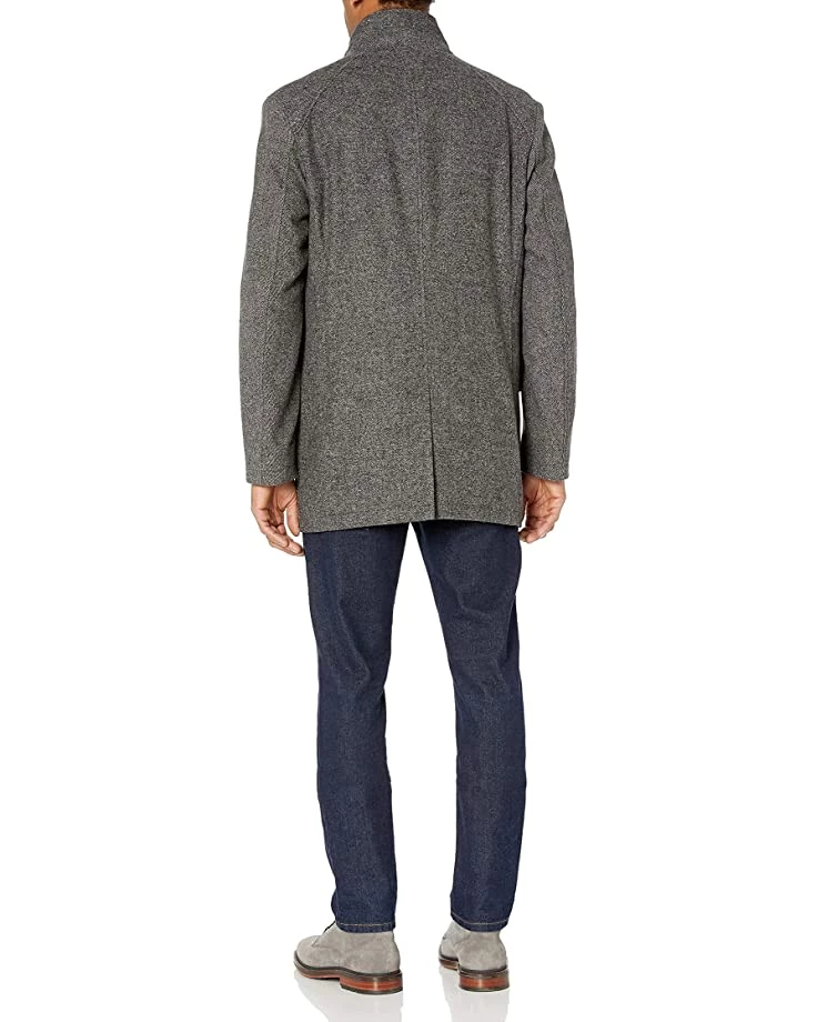 Cole Haan Men's Italian Twill Carcoat Jacket | Coats & Outerwear 2 Cole Haan Men's Italian Twill Carcoat Jacket | Coats & Outerwear - Image 2