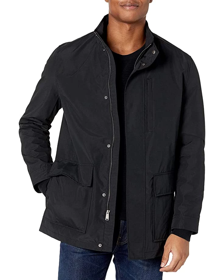 Cole Haan Men's City Rain Topcoat | Coats & Outerwear 1 Cole Haan Men's City Rain Topcoat | Coats & Outerwear